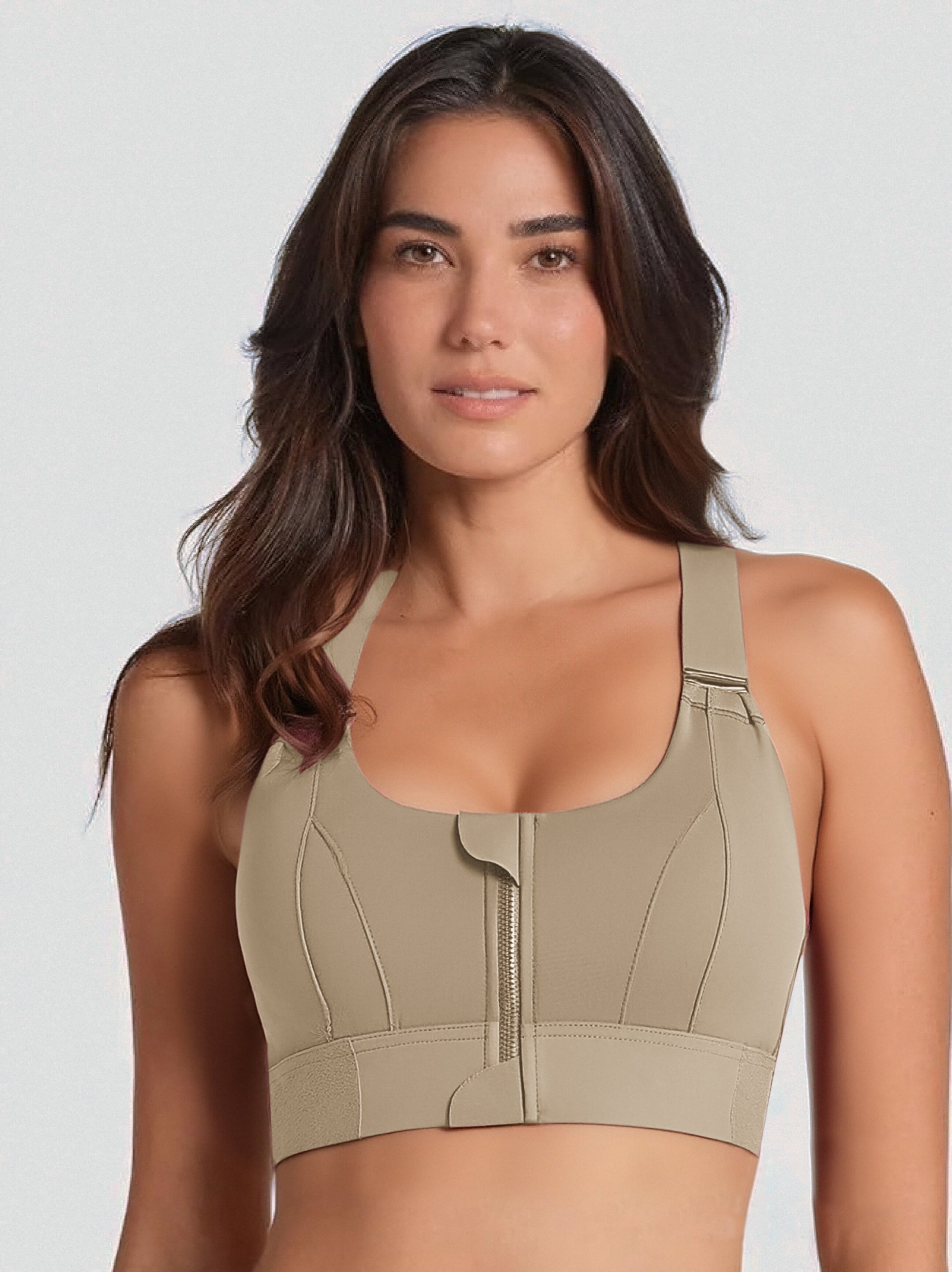 Front Zip Extreme High Support Bra