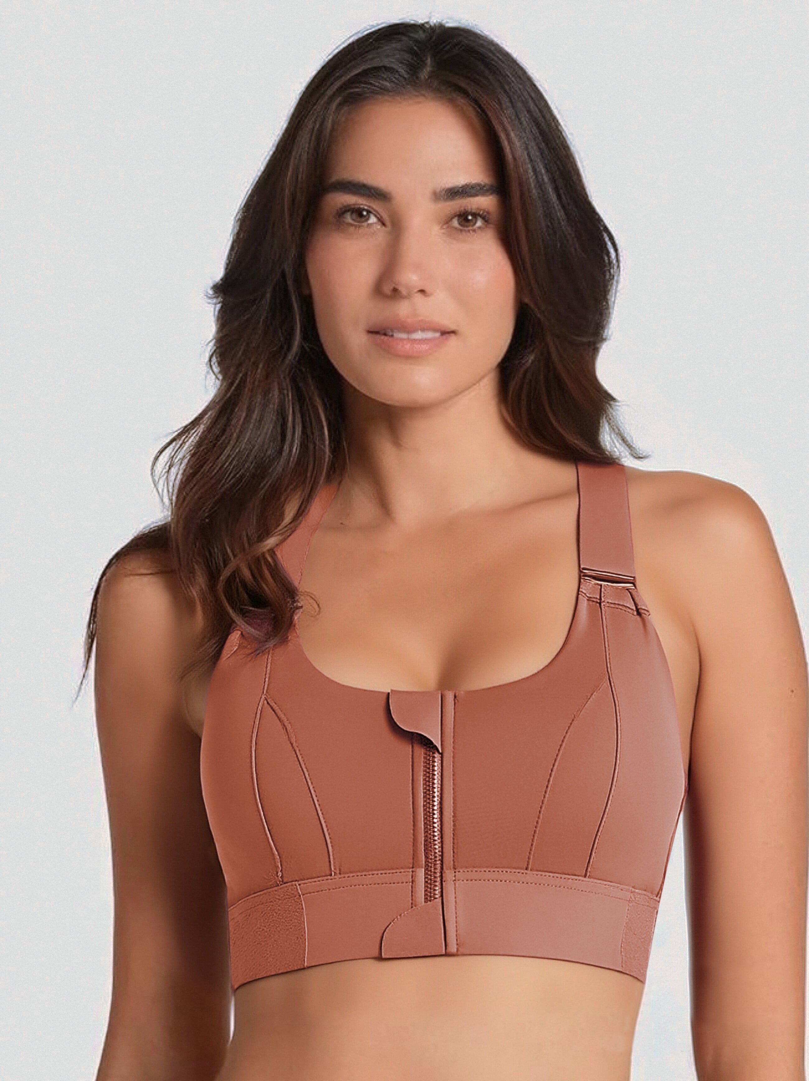 Front Zip Extreme High Support Bra