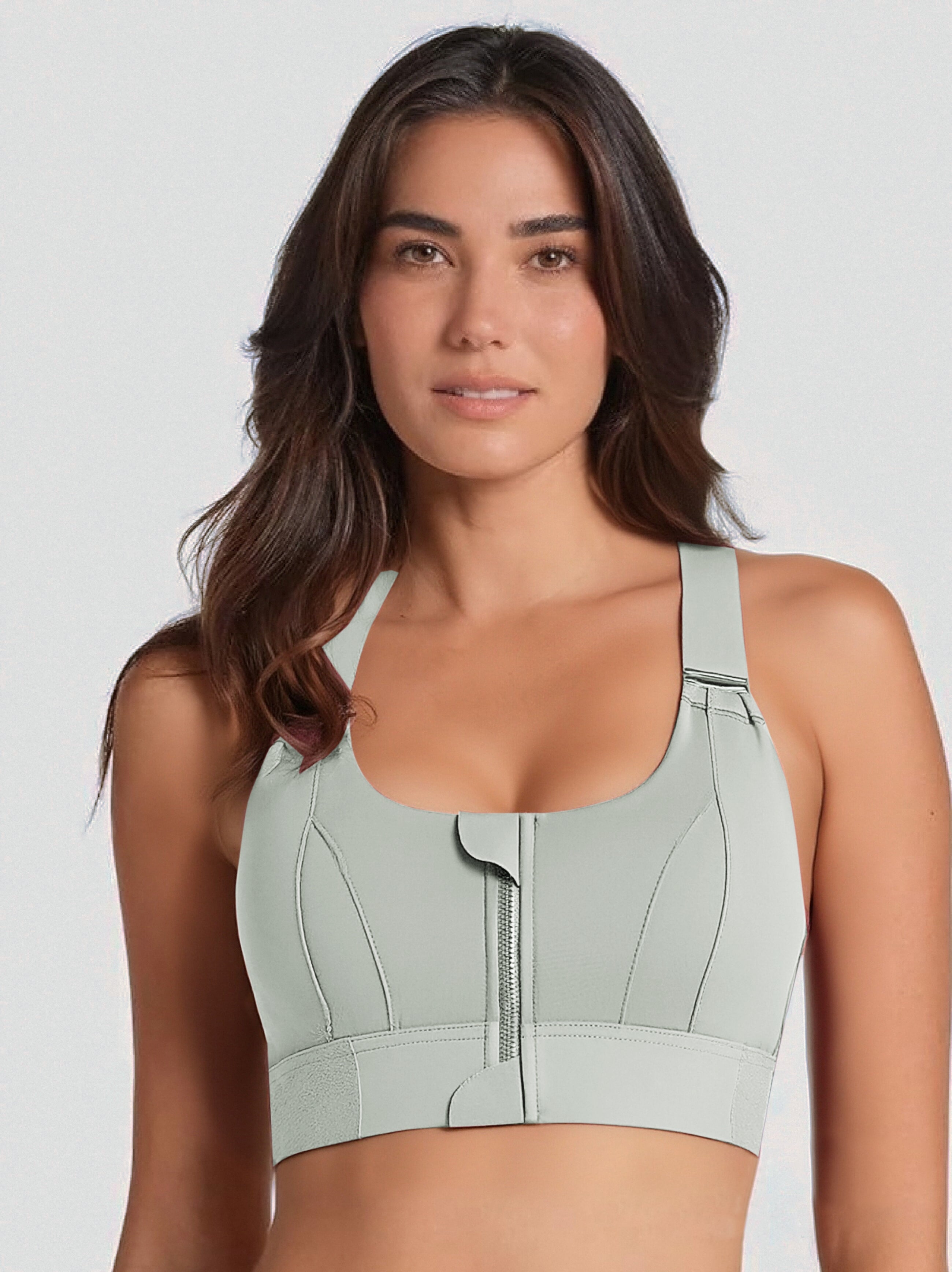 Front Zip Extreme High Support Bra