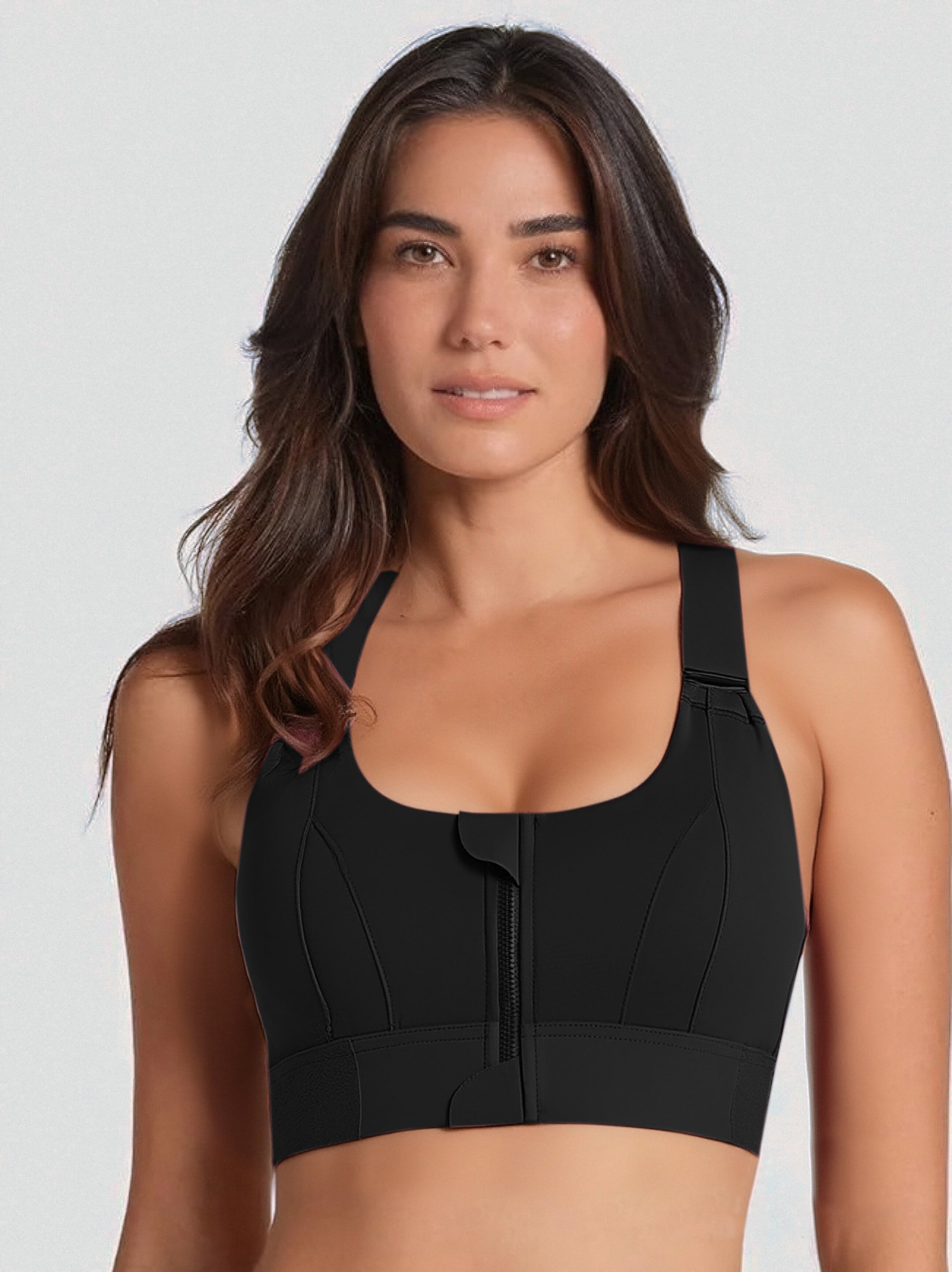 Front Zip Extreme High Support Bra