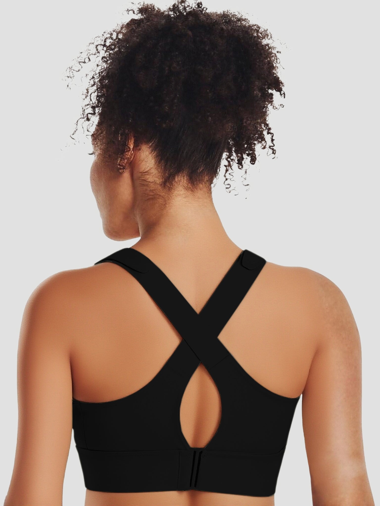 Front Zip Extreme High Support Bra